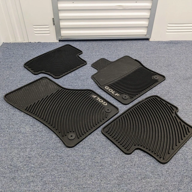 GENUINE VOLKSWAGEN ALL Weather Rubber Floor Mats NEW OEM 201521 VW