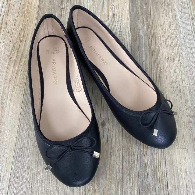 Black flat shoes primark sale