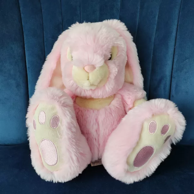 Keel Toys Large Pink Bunny Rabbit Plush Soft Toy Comforter