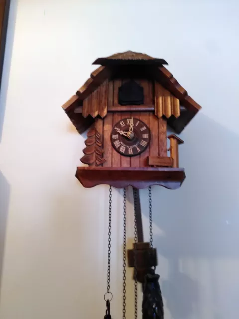 Herrzeit by Adolf Herr Quartz Cuckoo Clock - The Log House, signed By Maker 2