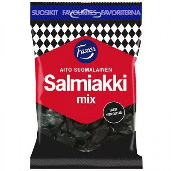 Fazer Salmiakki Mix 10 x 180g **FAST SHIPMENT**