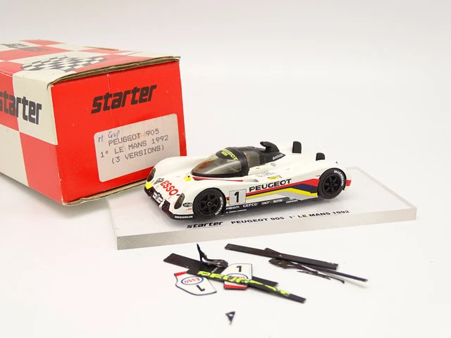 Peugeot 905 No.3 Winner 24H Le Mans 1993 E. Helary C. Bouchut G