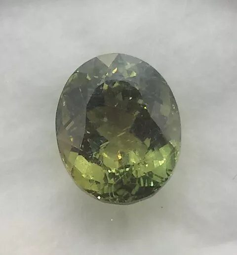 Apatite Vert 8.90 CT Certifié Hkd AAA