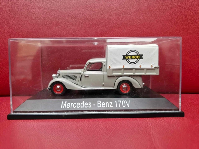 MERCEDES 170 V HOLZVERGAZER Bordeaux SCHUCO 1:43 de reference 45 02