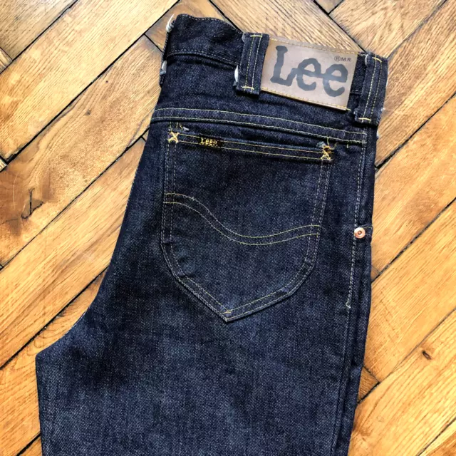 Vintage Deadstock 70’s Lee Rider Denim High Waist Jeans W32