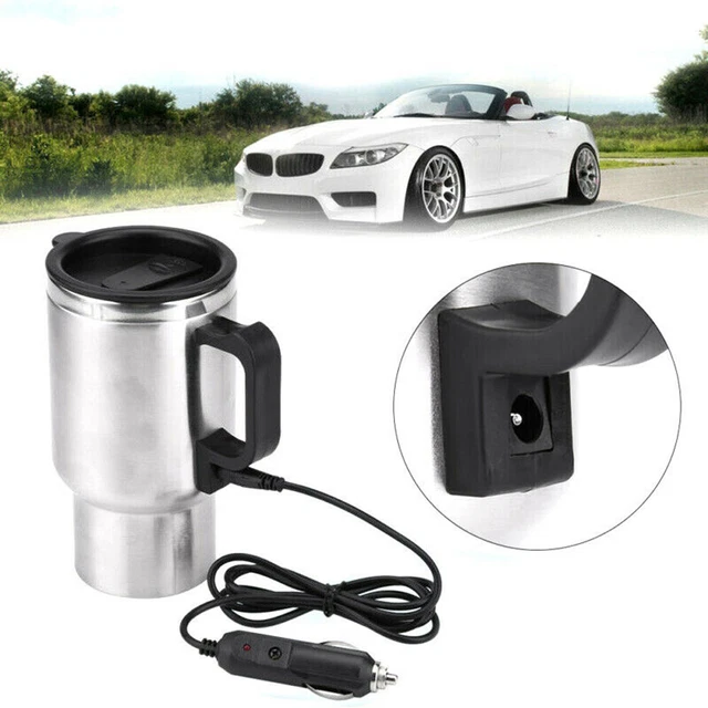 Water Heater Coffee Mug Car-Electric Travel Kettle Heating Cup 500ML 12Volt