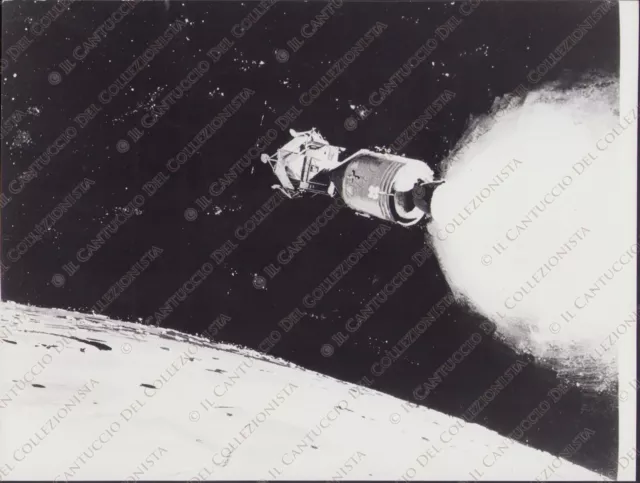 1969 USA Apollo 10 Saturn V Cernan Stafford lunar orbit lending Press Photo