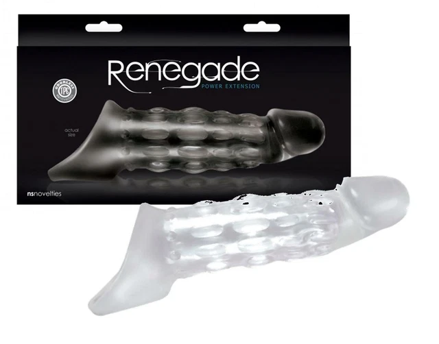 Pene Guaina Enhancer Ball Extender Ingranditore Stretch Manica - Foto 4