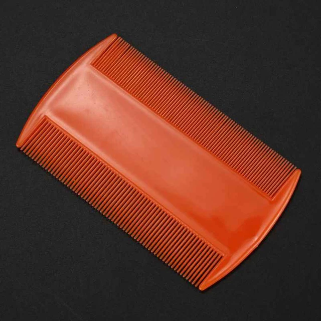 1X(4pcs Flea Lice Combs, Double sided Pet Flea Combs, Cat Dog Pet Grooming F 6
