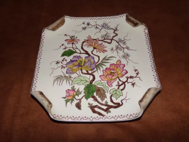 plat faience barbotine Longchamp