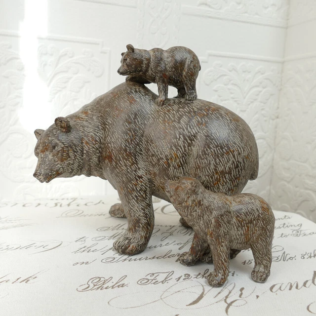 SPI Aluminium Bär Statue Mit Laterne – 43,2 X 30,5 X 22,9 Cm, Dekorativ Für Garten & Haus