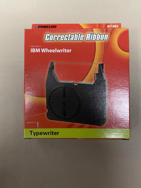 Porelon #11463 Correctable Ribbon for Use in IBM Wheelwriter Black Typewriter