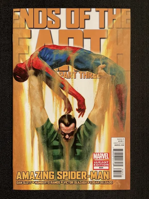 Marvel Comics AMAZING SPIDER-MAN #684 Gabrielle Dell'Otto Variant Cover 2012