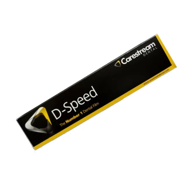 USA Dental Kodak Intraoral D-Speed 100 X-ray Films Carestream DF-58 Adult Size 2 2