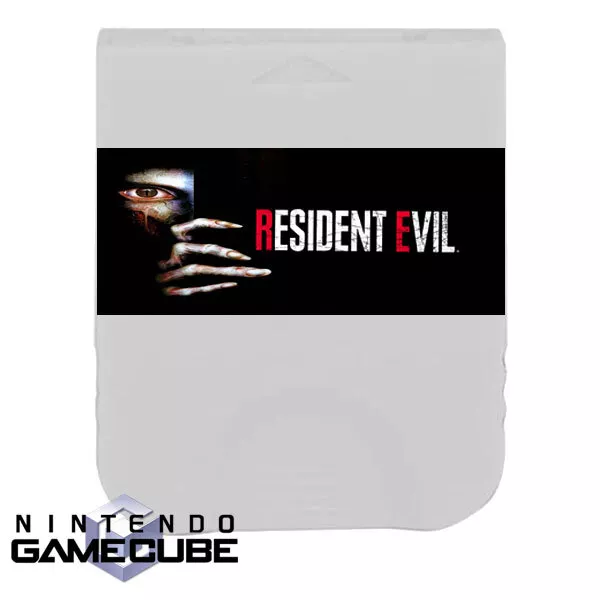 Resident Evil Save Collection Unlocked GameCube Memory Card 100% Completed Saves