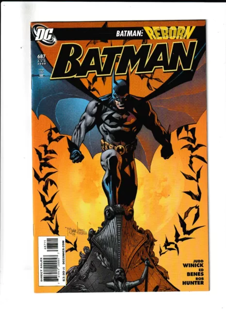 Batman #687 (2009 Dc Comics) Near Mint - 9.2