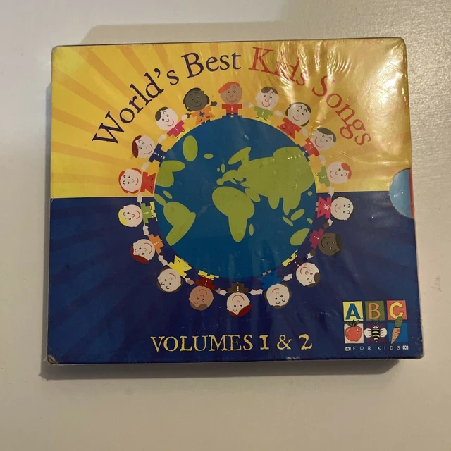 *NEW* ABC FOR Kids: World's Best Kids Songs - Volume 1 & 2 (CD, 2008, 2 ...
