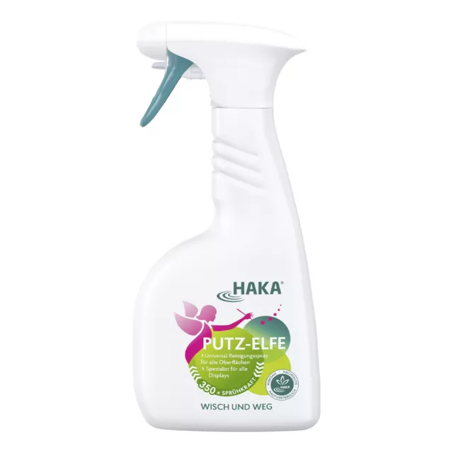 HAKA Putz-Elfe 500ml Glasreiniger Universalreiniger Reinigung Bildschirm Fenster