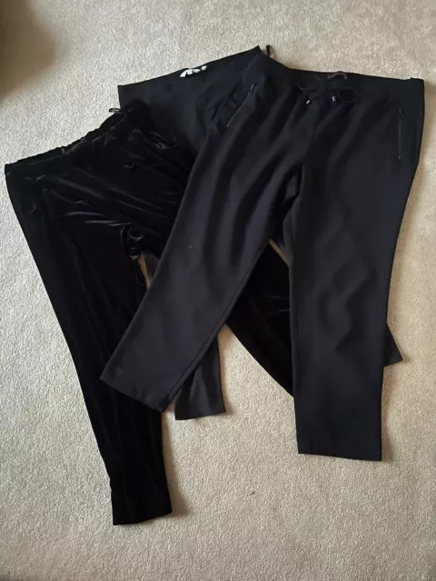 Ladies Leggings Trousers Bundle M&S Next Fat Face Black UK 16