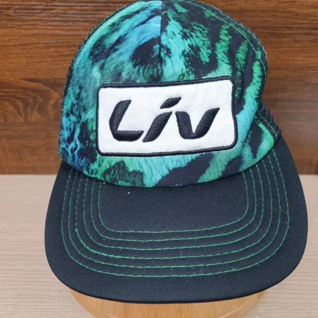 Liv Trucker Cap Adult Black Snapback Adjustable Mesh One Size Hat