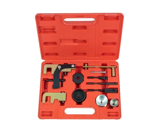Kit Messa In Fase Motore Diesel Compatibile Renault Nissan Opel 1.5 1.9 2.2 2.5 DCI DTI (codici K9K, F9Q, G9T, G9U) - Strumenti Per Bloccaggio Albero A Camme E Pompa Iniezione
