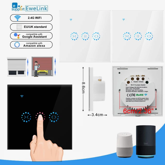 SONOFF MINIR2 Interruttore WiFi Wireless intelligente 2-Way per Smart Home, Funziona con Alexa
