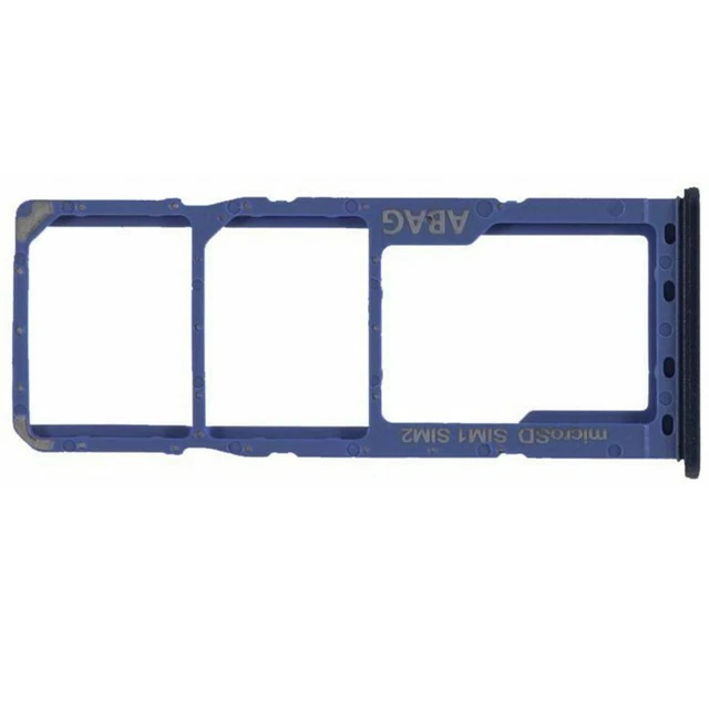 Porta SIM Per Samsung Galaxy M51 Adattatore Scheda Dual Azzurro Scuro Ricambio