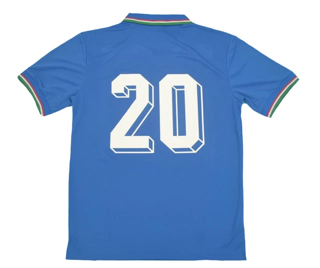 MAGLIETTA ITALIA MONDIALE 1982 maglia da calcio retro vintage 82
