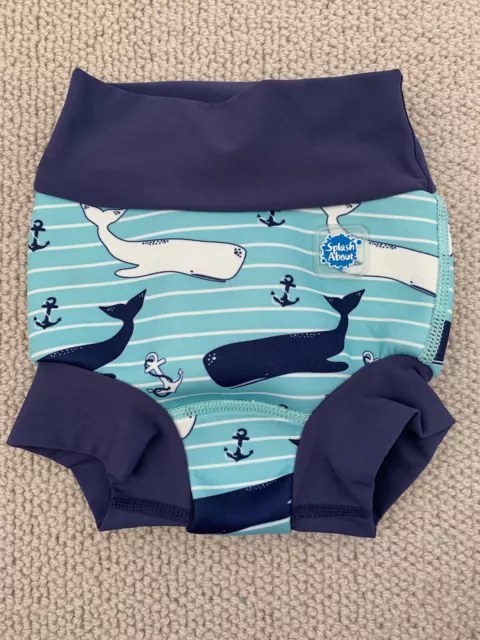 New Without Tags: Splash About Happy Nappy Baby Swim Shorts Medium 3-6mths