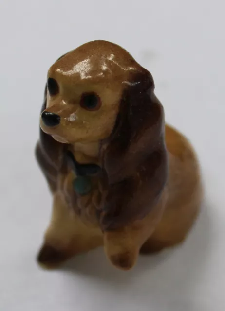 Hagen Renaker Lady Cocker Spaniel Dog with Paw Up Figurine