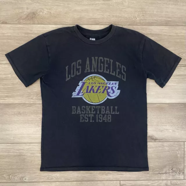 NBA LOS ANGELES Lakers Basketball Short Sleeve Retro T-Shirt Women’s ...
