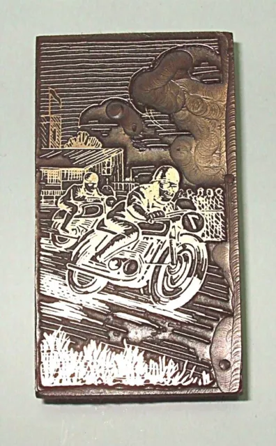 Old Fashioned "Speedway" Printing Block.