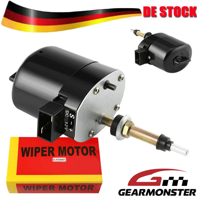 Scheibenwischermotor 12V 105° - Universal Wischermotor Für Traktoren