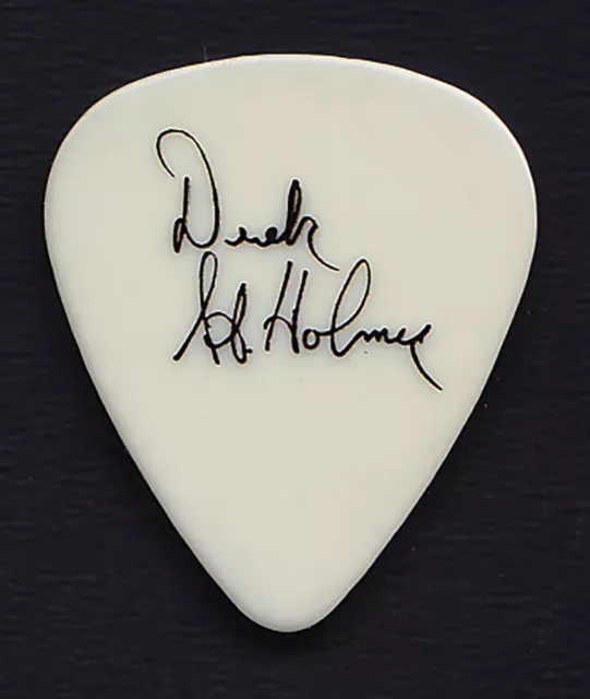 Vintage Ted Nugent Derek St. Holmes Signature White Guitar Pick - 1990s Tours