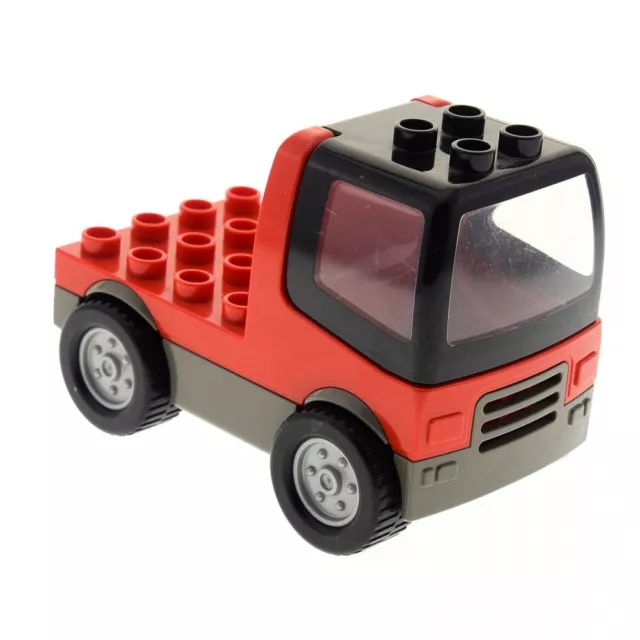 Lego Duplo Vintage 2691 - Camion de Pompier avec 1 Figurine et 1 Chien