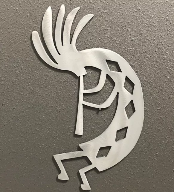 Kokopelli Metal Wall Art SKilwerx 9 X 6 Southwestern 5