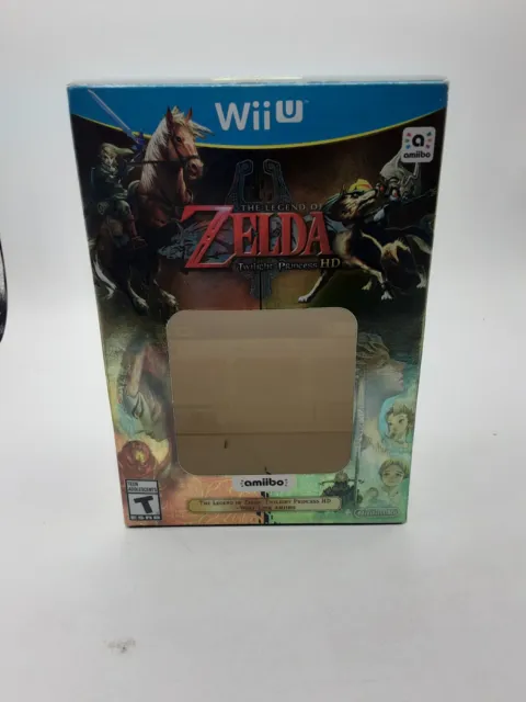 The Legend of Zelda Twilight Princess HD Outer Box Only Nintendo Wii U