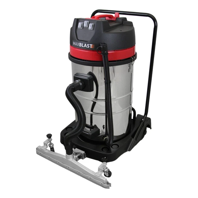 MaxBlast 80L Industriestaubsauger & Bodengleisdüse nass trocken kommerziell C 2