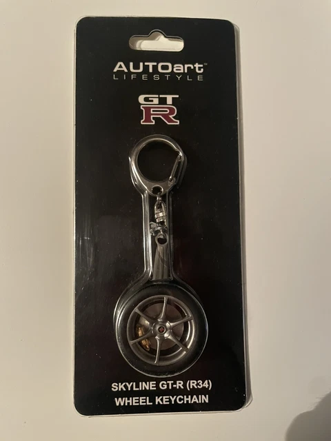R34 GTR Car Accessory Paul Walker Skyline R34 GTR Keychain - Fast And ...