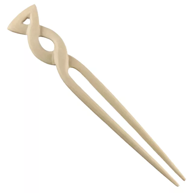 Exclusive Haarnadel Haargabel Holz Edel Wood Hairpin Handarbeit Design HN285