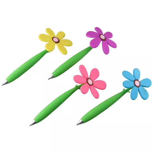 Pink Decorations Pens Yellow Sunflower Pens Flower Ballpoint Pens  Home