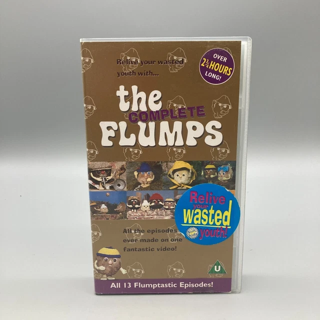 THE FLUMPS VHS Video Tape 2000 All 13 Episodes Complete Vintage ...