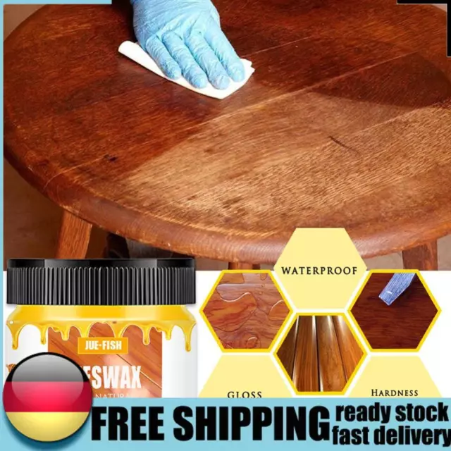 80g Furniture Care Beeswax Furniture Polish Home Cleaning for Wood Maintenance D