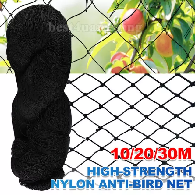 Anti Bird Netting Heavy Duty Mesh Net Commercial Fruit Tree Pond Protect Cover