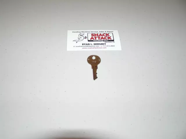 VENDSTAR 3000 TOP LID DOOR KEY #159 New (OEM) / Free Ship!