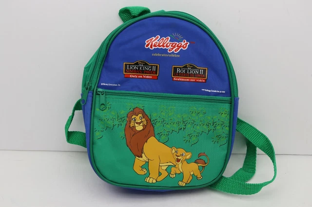 VINTAGE DISNEY'S THE Lion King 2 Simba's Pride Mini Backpack 1998 Bag ...