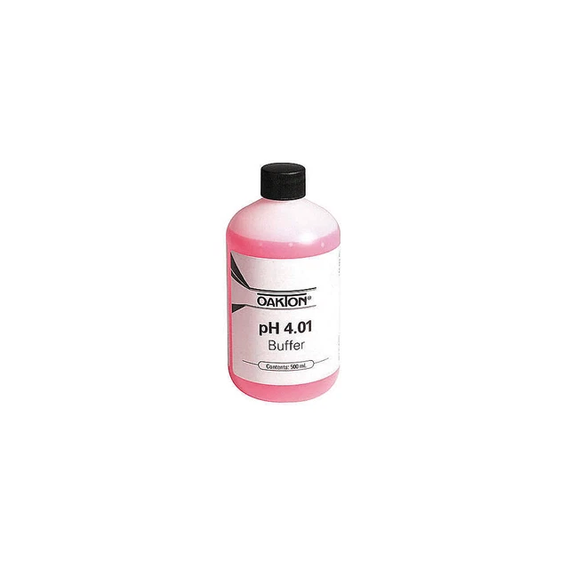 OAKTON 00654-00 Buffer Solution,pH,4.01,500 mL