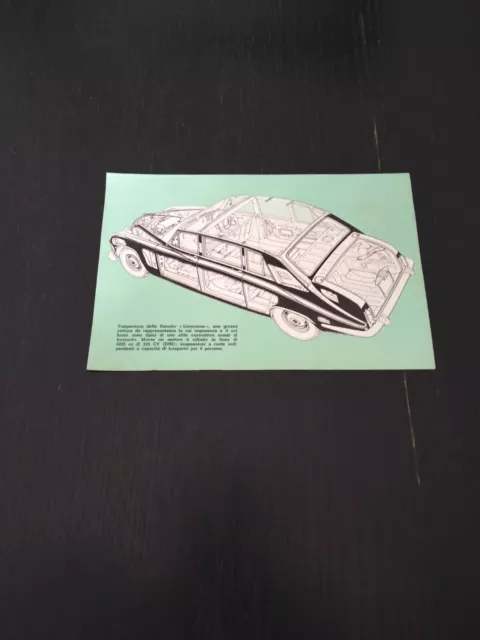 1972 Daimler Limousine 245 Cv Xray Trasparenza Spaccato Tavola Ad Pub