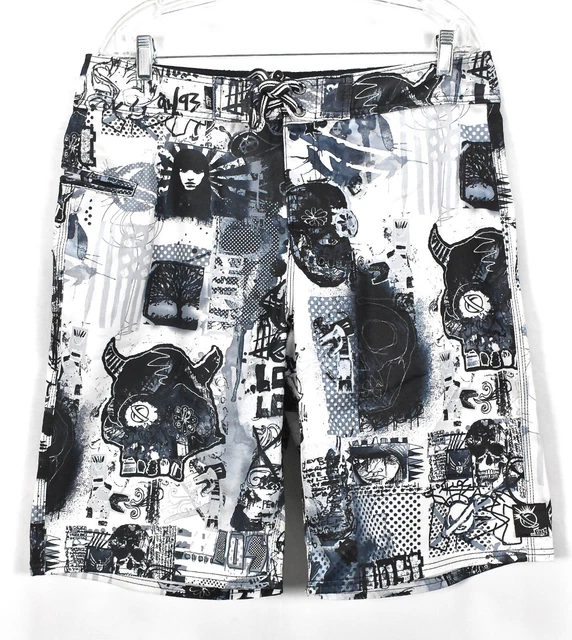 Lost Enterprises Mayhem Dysfunctional Surf Board Shorts Mens Size 34