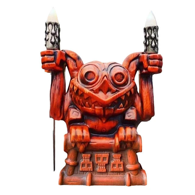 Taza Decoración Cafeterías Resina Piedra Estatua Divertida Casa de Anfitrión 8*9*20cm